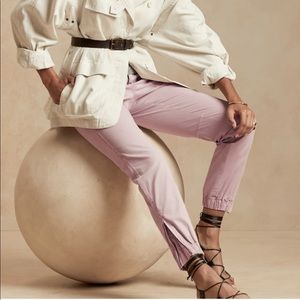 Banana Republic Slim Utility Pant in Silver Rose